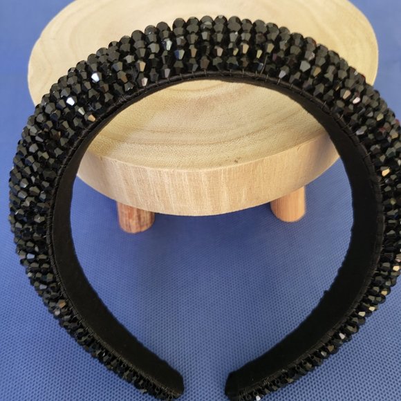 Headband with crystal beads - Picture 1 of 3